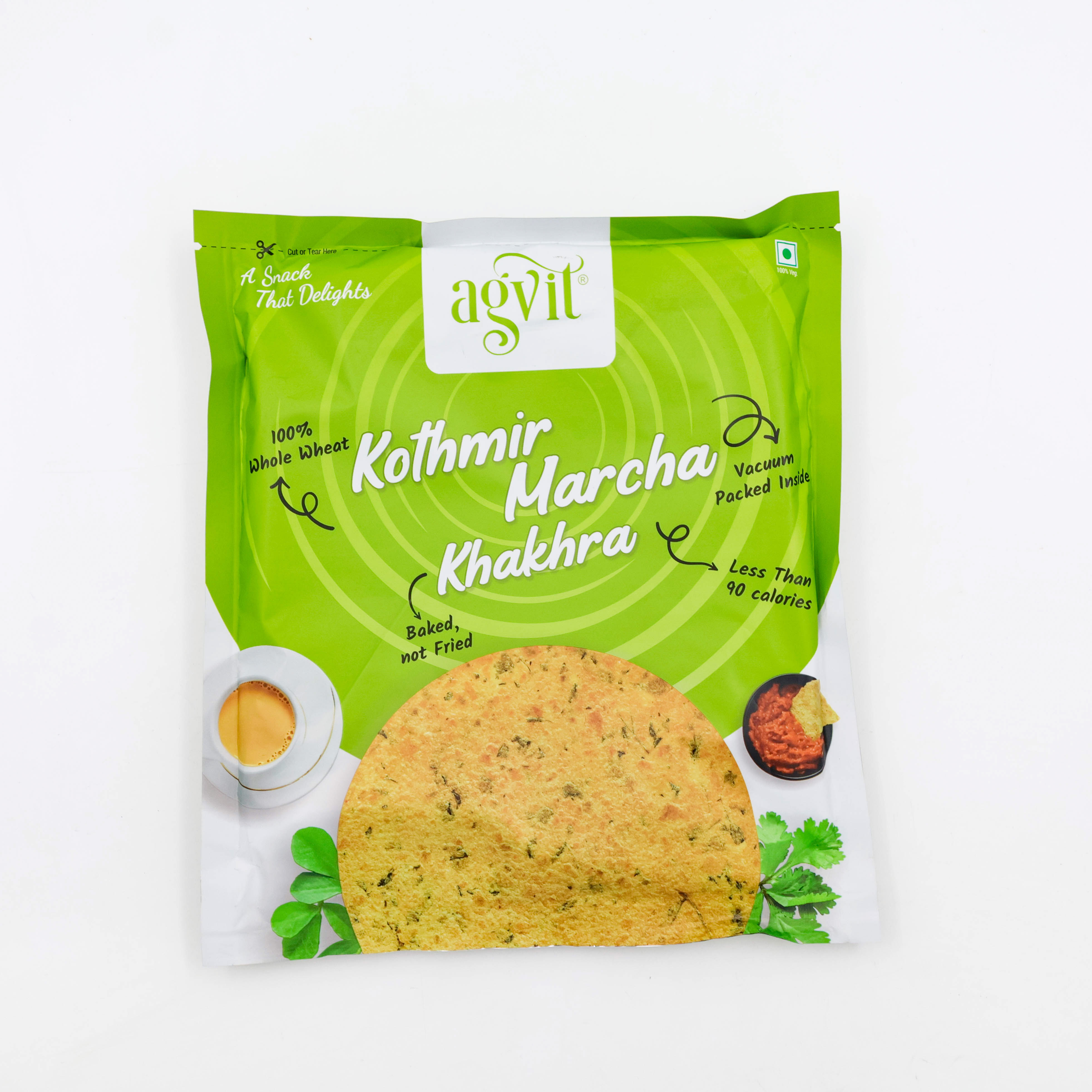 Agvit Khakhra Kothmir 180grams